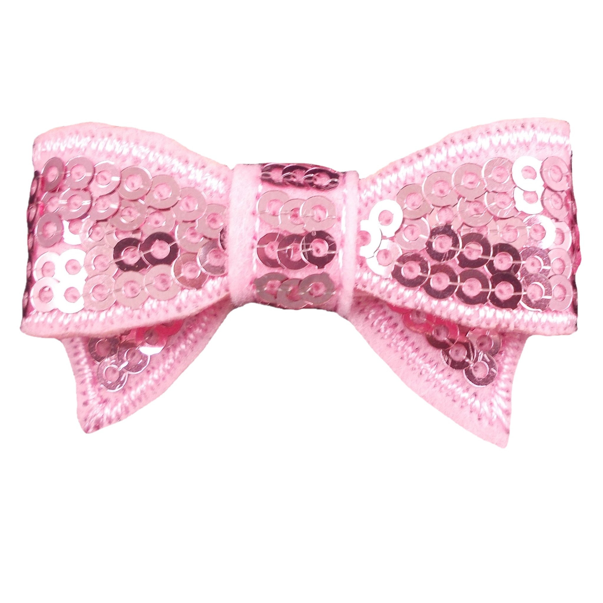 mini sequin bow