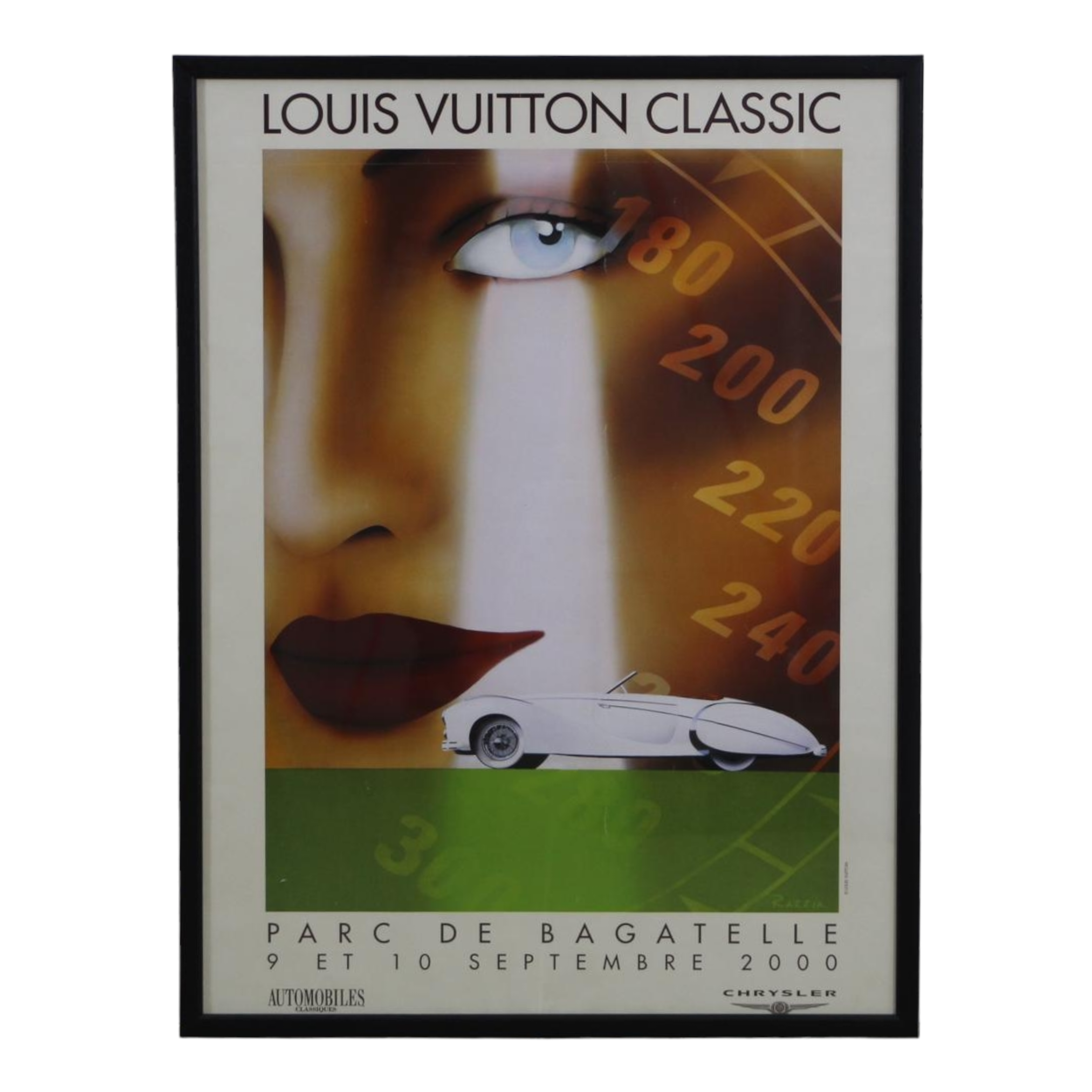 Collector Studio - Fine Automotive Memorabilia - 2012 Louis Vuitton Classic  'Monte Carlo Venezia' poster by Razzia