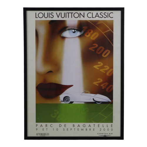 Bagatelle Louis Vuitton Poster Razzia Original 1991