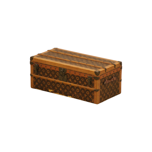 1920s Louis Vuitton Monogram Flower Trunk Malle Fleurs – ILWT