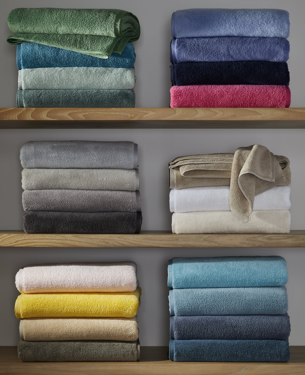 23 beautiful colors of the Matouk Milagro Towels