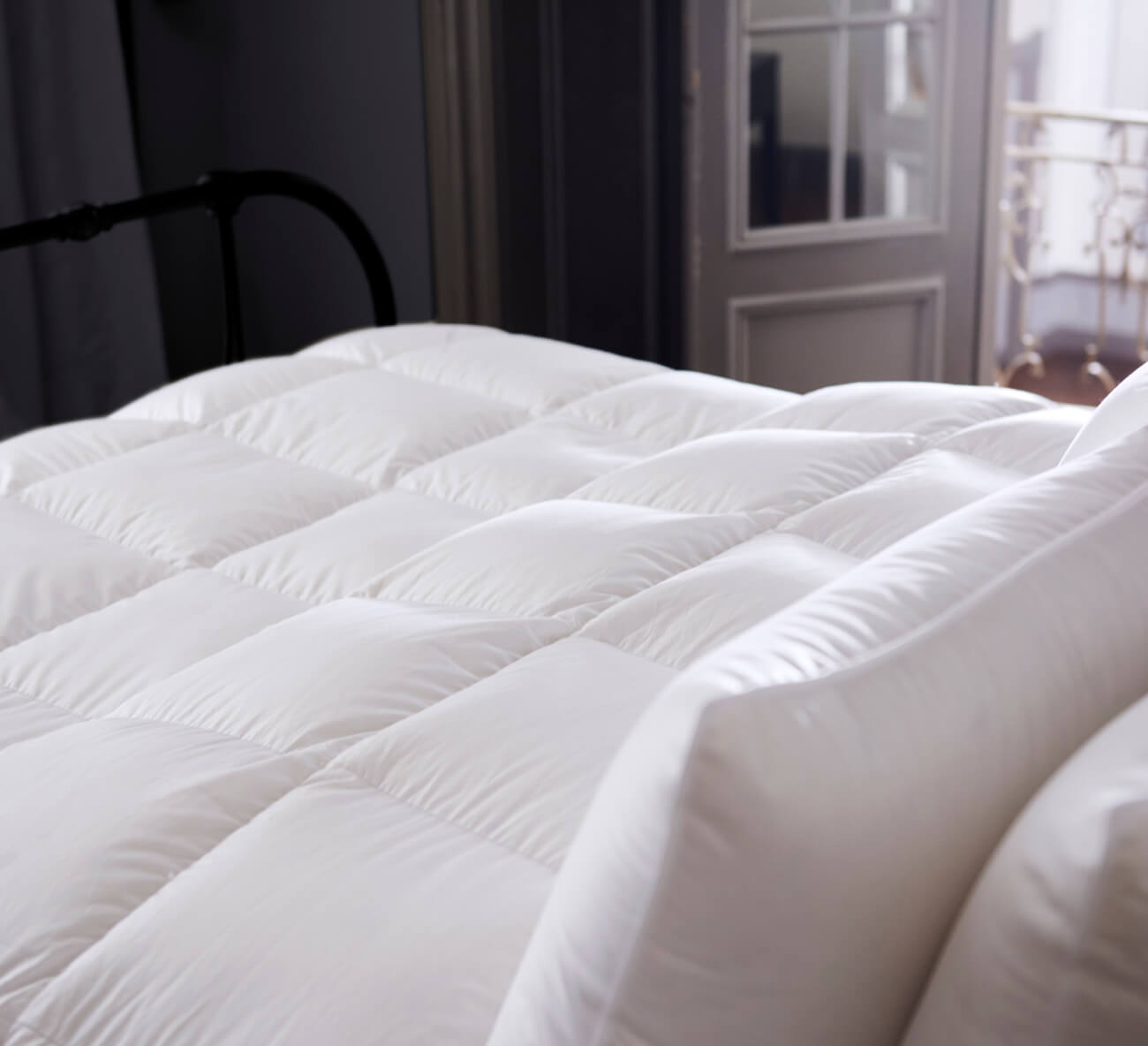 Scandia Home Feather Beds are the ultimate luxurious layer to any sleep space
