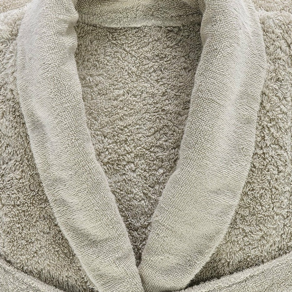 Abyss Super Pile Bath Robes - Linen | Fine Linen & Bath - FLandB.com