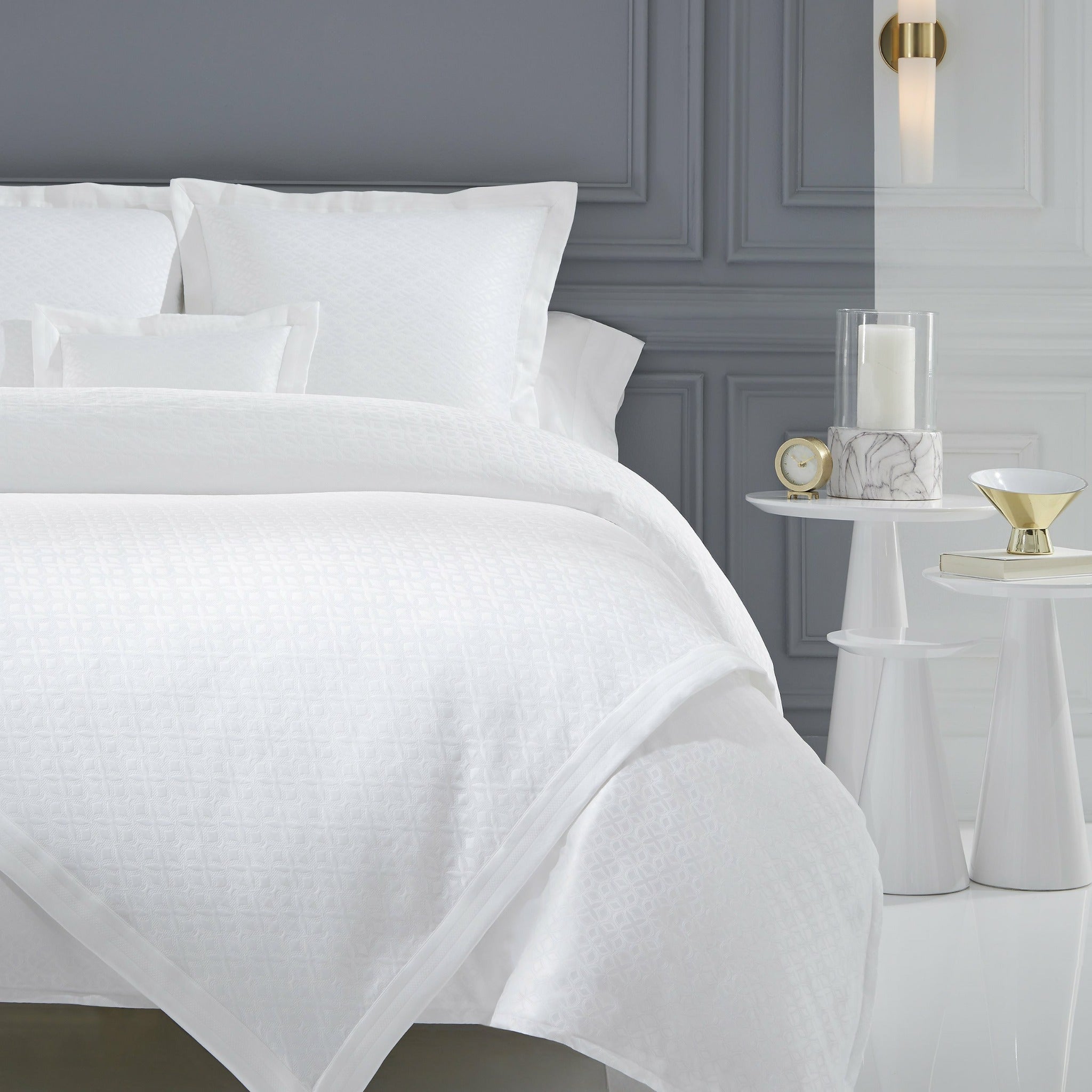 Sferra Giza 45 Quattro Bedding - White