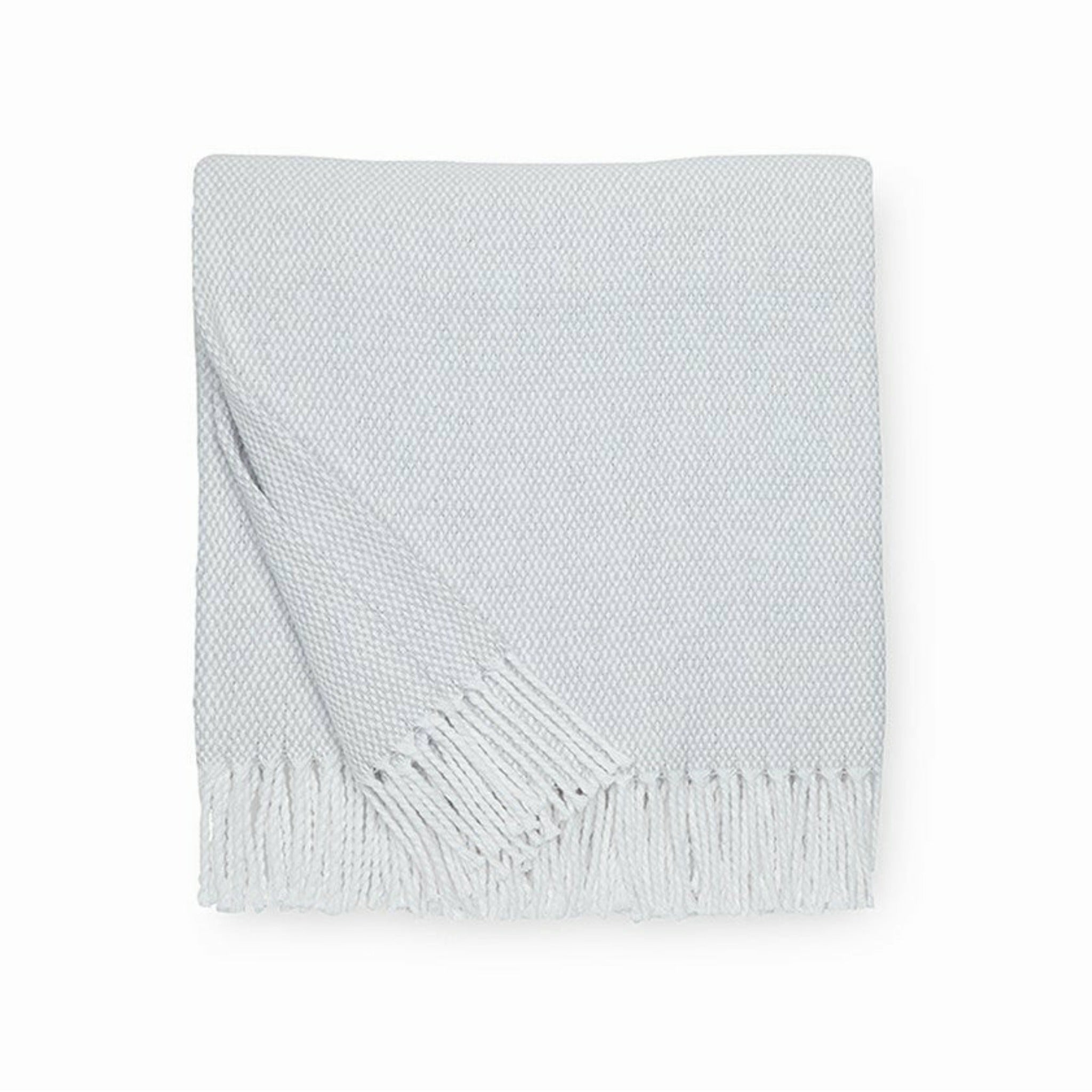 Sferra Celine Herringbone, 100% Cotton Throw Blanket ...