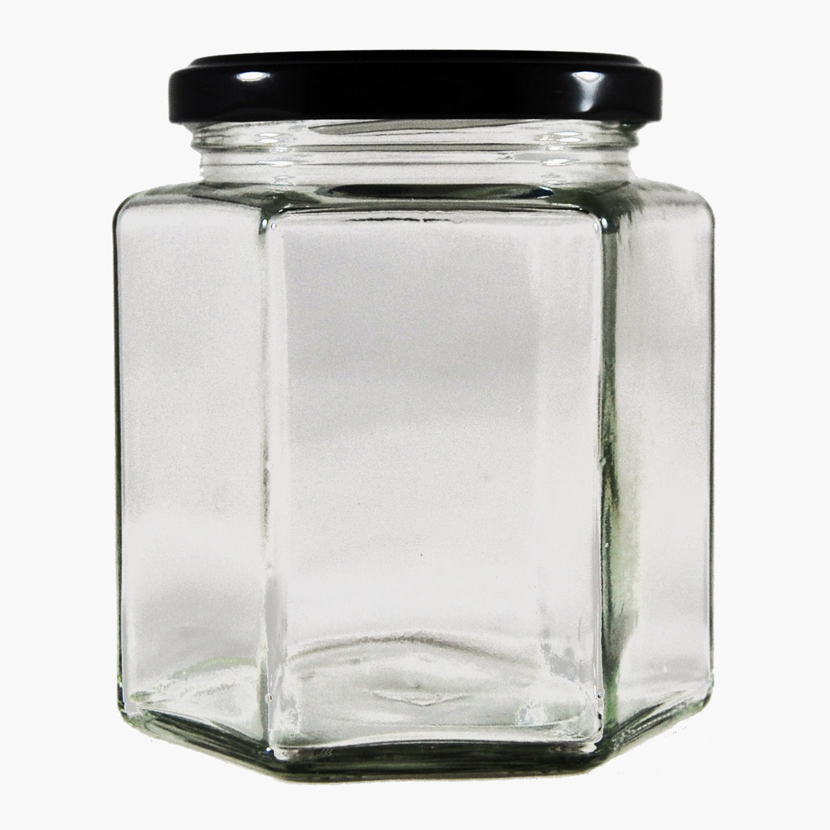 Hexagonale Glazen Pot – De