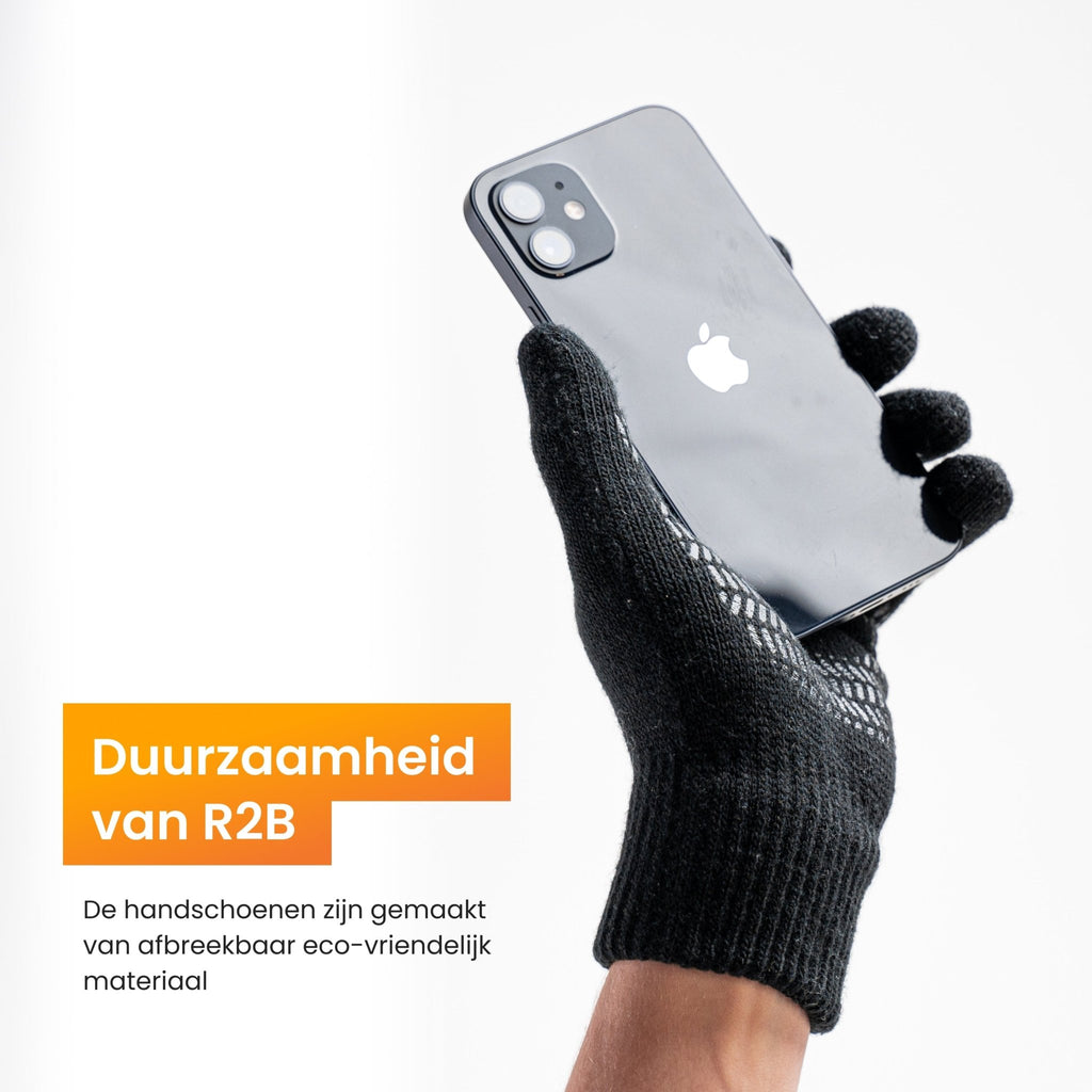 Onmiddellijk Veilig Klem Touchscreen handschoenen kopen? Koop eenvoudig online bij R2B Store!
