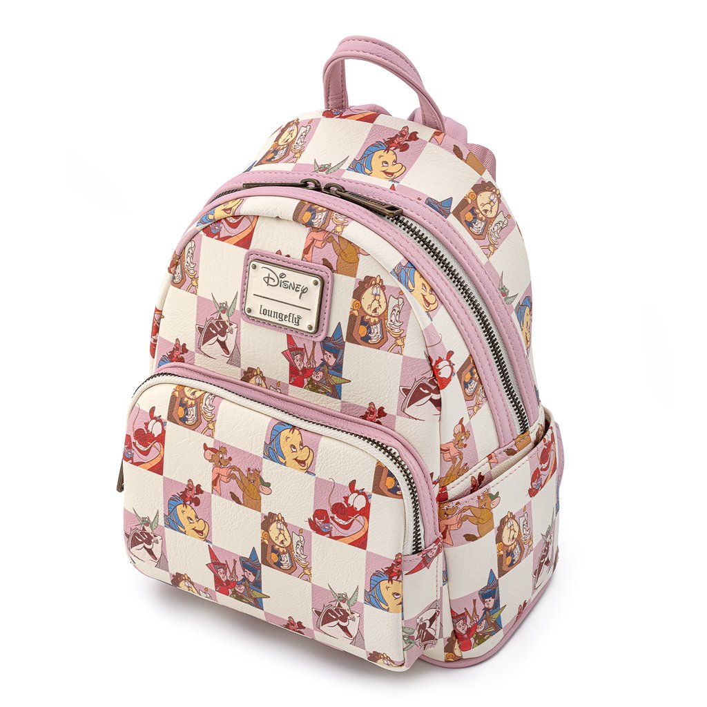 Loungefly Disney Princess Sidekicks Faux Leather Mini Backpack – LuxeBag