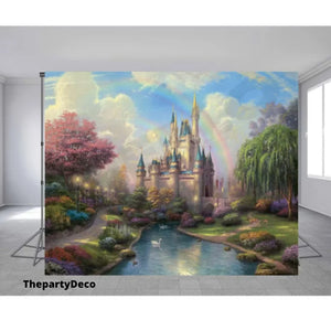 Castle backdrop - Ready 4 Your Party - Cheap Backdrops