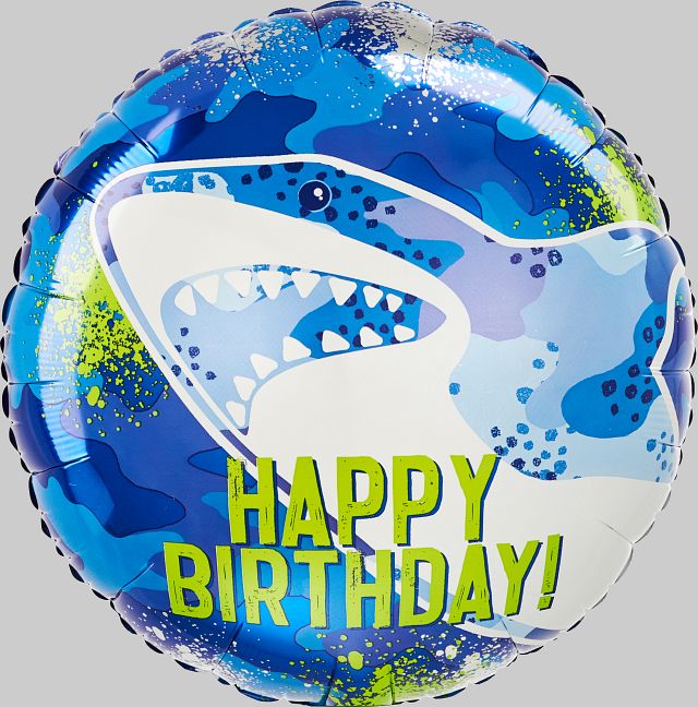 18 Shark Foil Balloon – Ready 4 Your Party