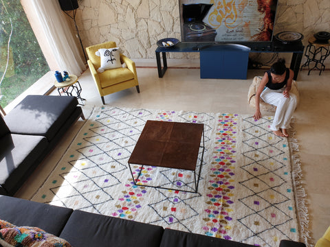 How do you maintain a Moroccan rug?
