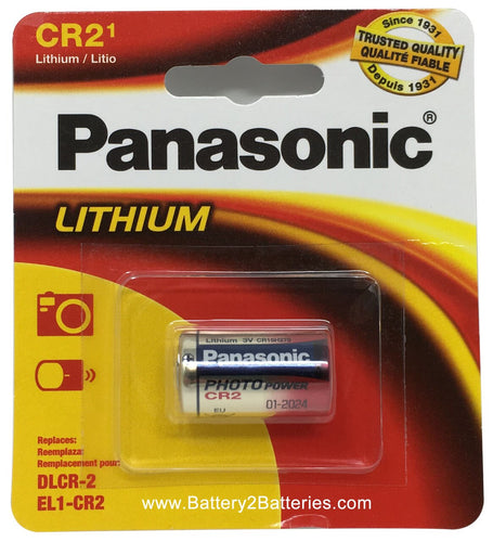 Pila Lithium 3V CR123A PANASONIC 