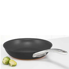 Anolon Nouvelle Copper Luxe Onyx กระทะทอด ขนาด 25 ซม. French Skillet (80154-T)