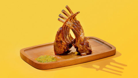 Fennel Pollen-Roasted Rack of Lamb