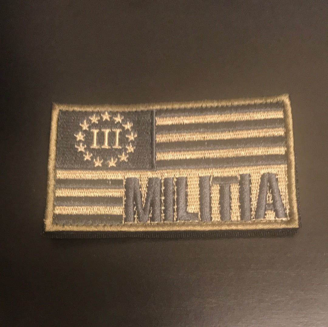 Militia Flag Patch