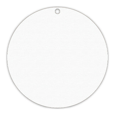 Circle shape, custom insert birchwood medal