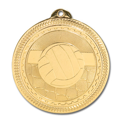 Volleyball, volleyball net, gold medal