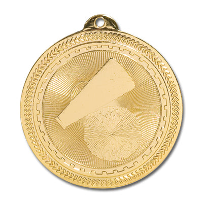 Pompom, megaphone, gold medal