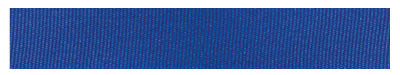 Blue grosgrain ribbon swatch