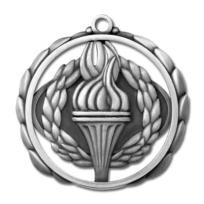 ES Antiqued Silver medal finish