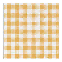 Gingham yellow side streamer