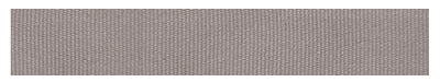 Gray grosgrain ribbon swatch