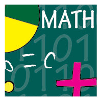 Math swatch, numerals, Einstein
