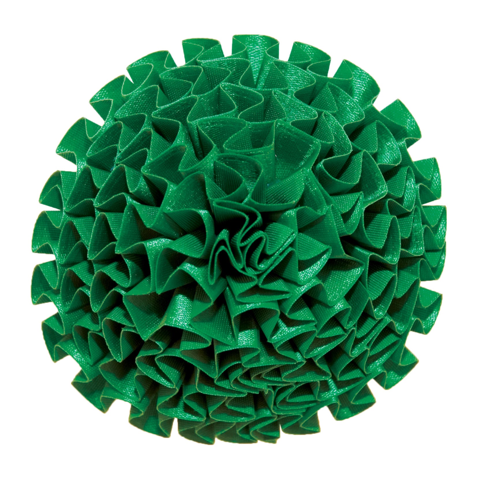 Green mum rosette/sash center