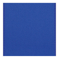 Blue satin ribbon