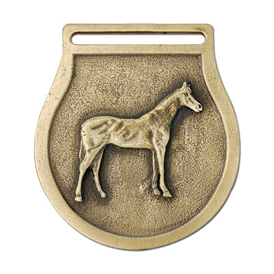 Full horse, gold medal