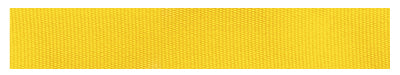 Yellow grosgrain ribbon swatch