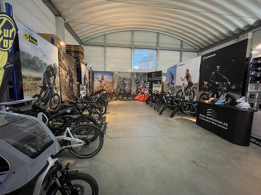 ebike warehouse Düsseldorf Fahrradladen 3