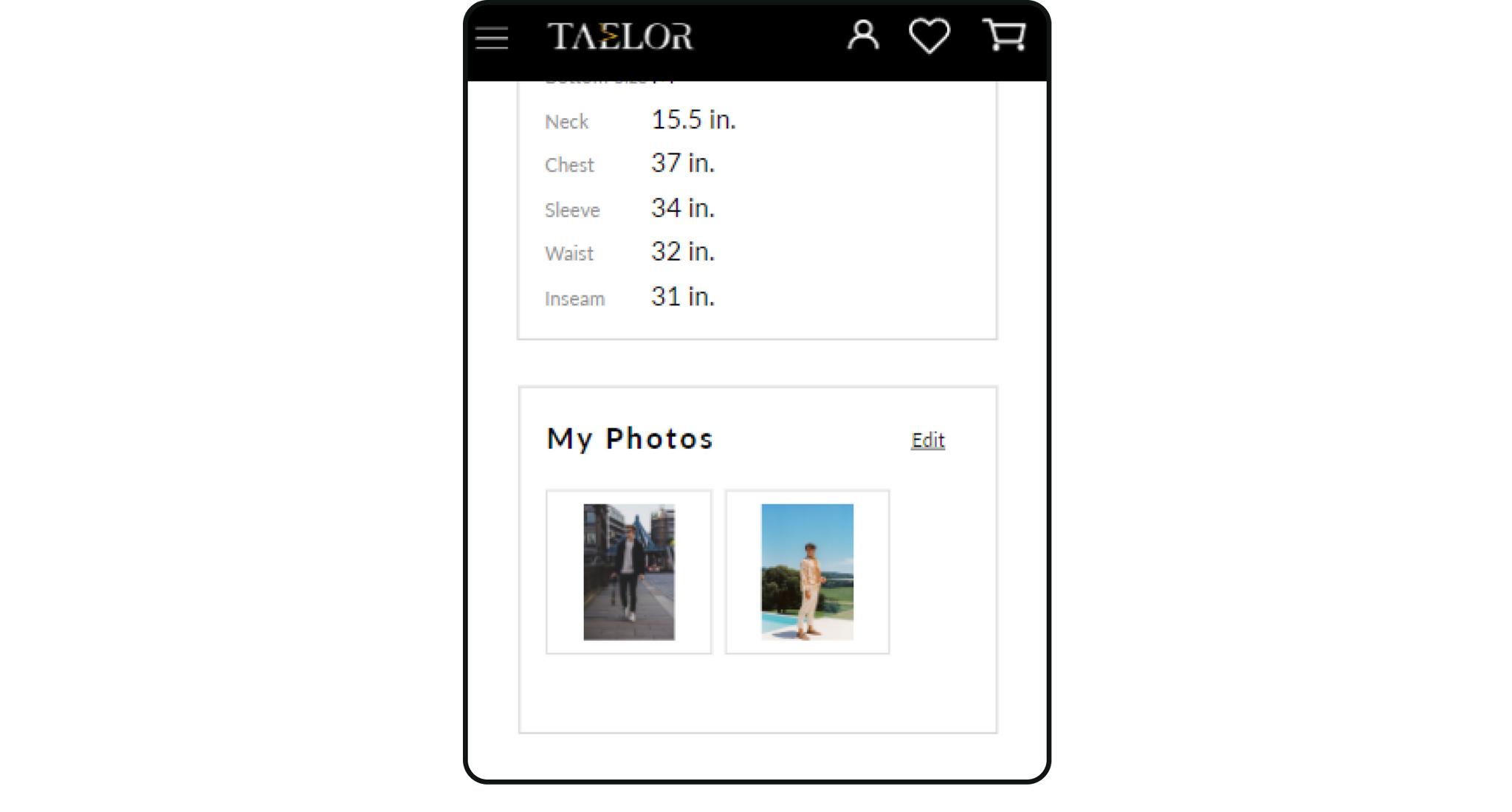 Taelor My style Profile