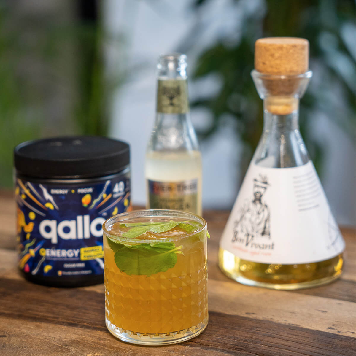 Qallo cocktail Mango Jango