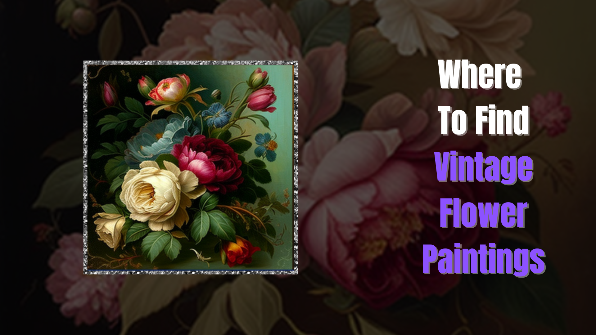 famous paintings of flowers by famous artists