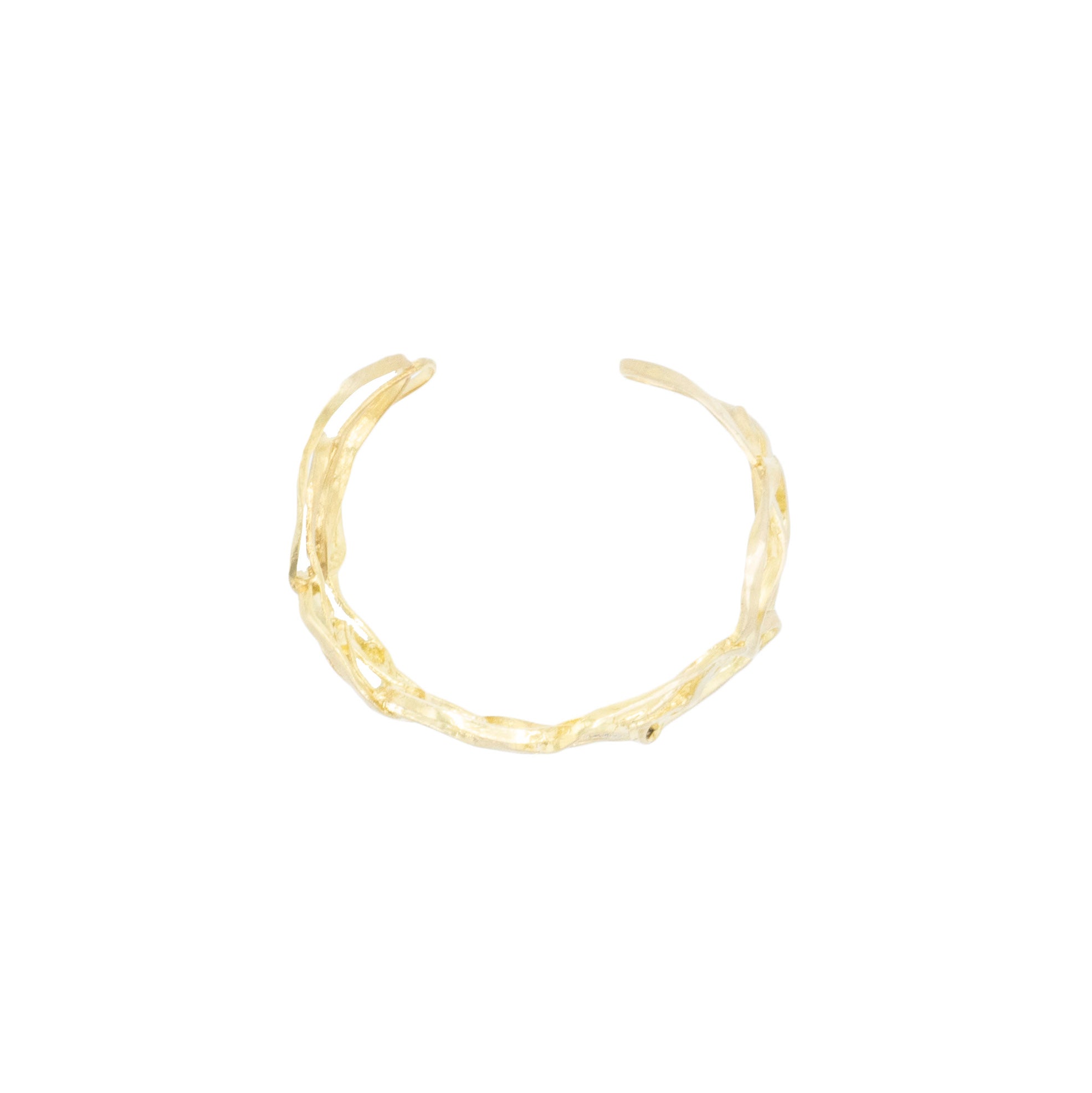 Irit - Gold Woven Cuff