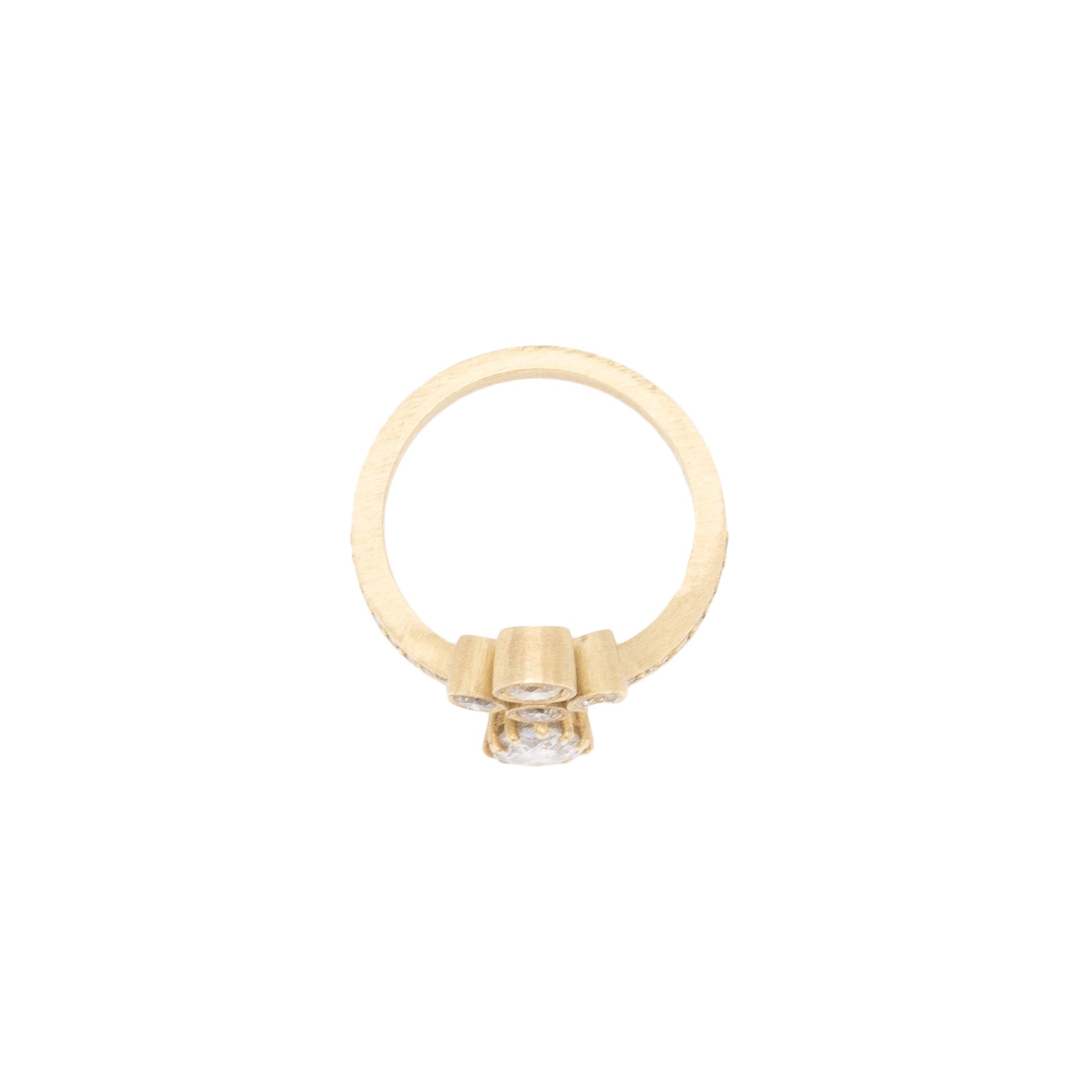 Irit - 18KT Gold with Diamonds Ring