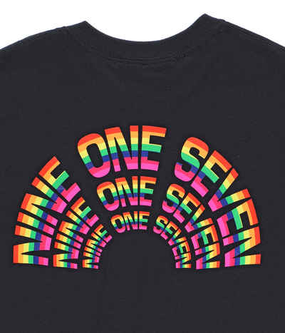 Call Me 917 - Rainbow Tee Black