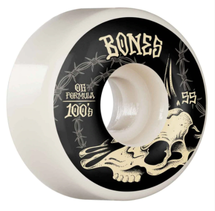 Bones Wheels Desert Skull V4 Wide OG 55mm