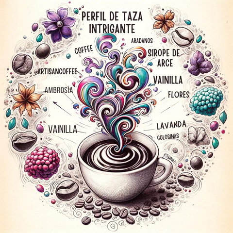 una taza de café increíble