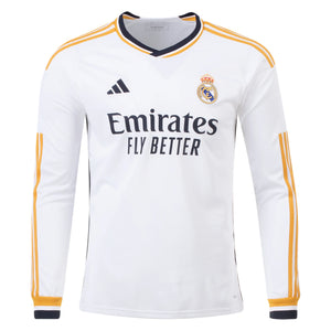 adidas Men's Real Madrid 23/24 Home Jersey LS - Rockville & Sterling Soccer Supplies