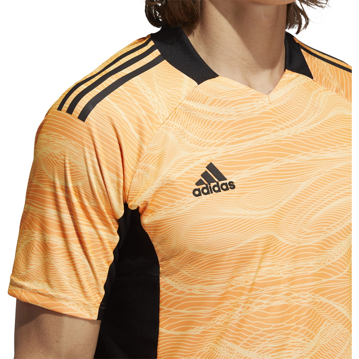 adidas short sleeve goalkeeper jersey