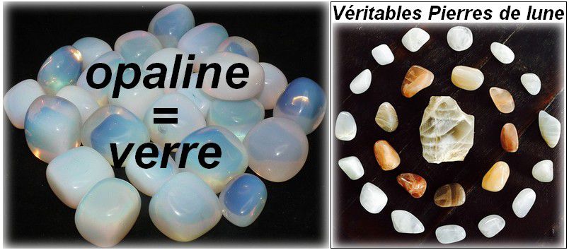 Différence entre opaline et pierre de lune, Charmantissime expert en lithothérapie