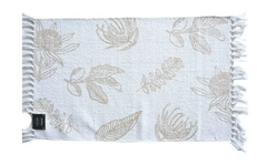 Natural Cotton Leafy Mat