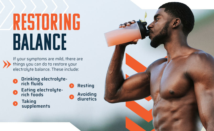 restoring electrolyte balance