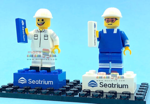 Custom Lego minifigures for Seatrium by mocsRus