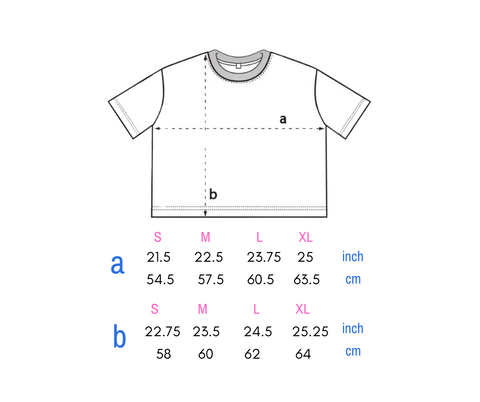 t-shirt size guide