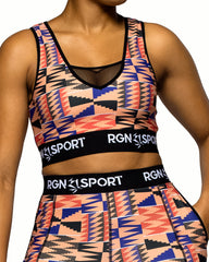 HIIT Black Sports Bra, RGN Sport