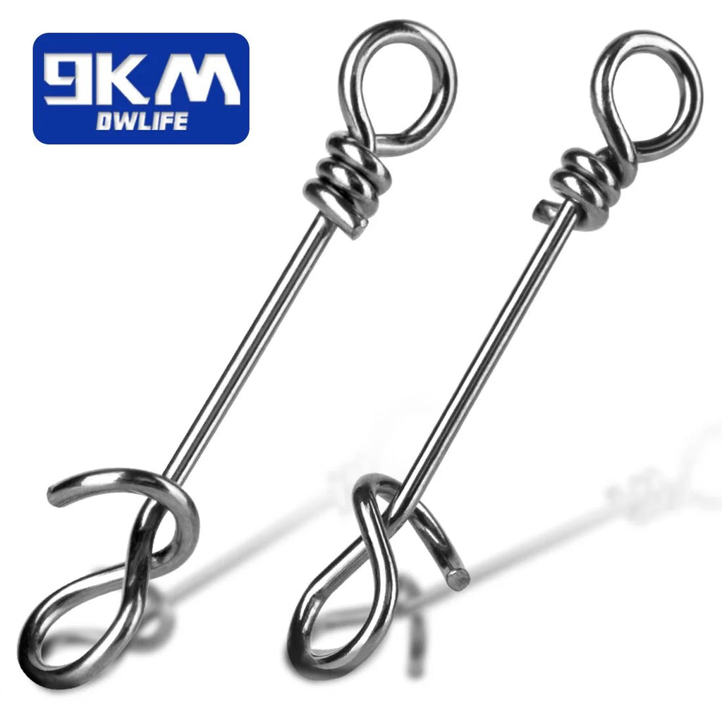 SAKEIOU 50pieces Fishing Split Rings Fishing Stainless Steel Split Rings  Pliers Saltwater Treble Hooks Terminals Tackle Connectors : :  Sports & Outdoors