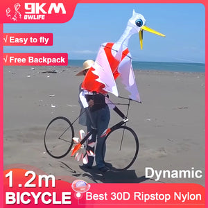Dynamic Bicycle Kite 1.2m*0.8m - 9km-dwlife - Kite Buggy Accessories